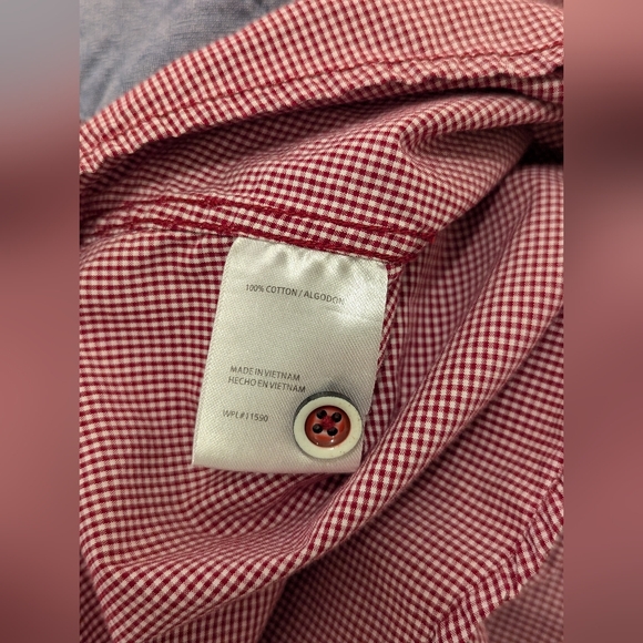 Weatherproof red check 2X button up - Picture 7 of 7